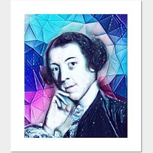 Horace Walpole Snowy Portrait | Horace Walpole Artwork 13 Posters and Art